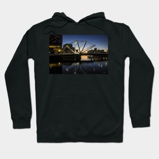 Seafarers Bridge, Melbourne, Victoria, Australia. Hoodie